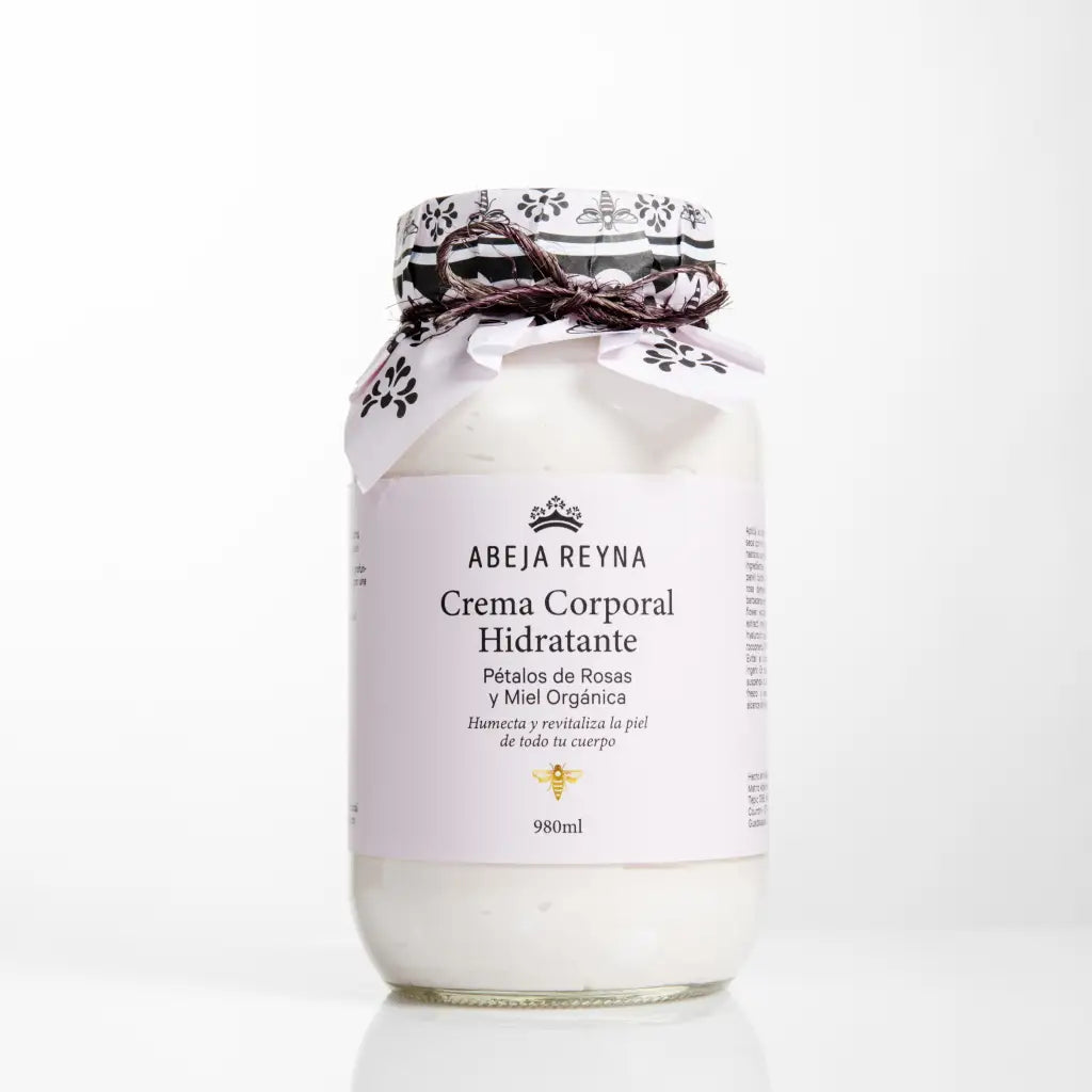 Crema Corporal Hidratante de Rosas Jalea Real y Miel