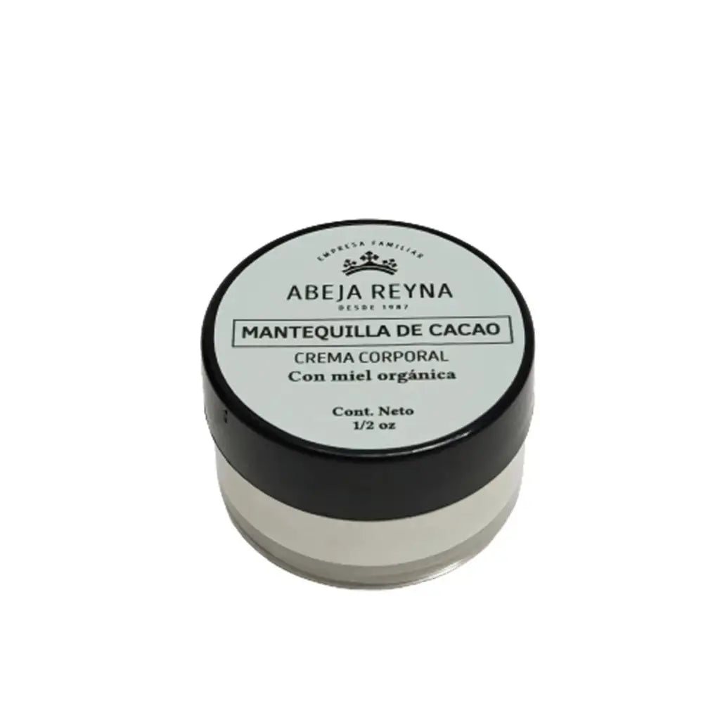 Crema corporal de Mantequilla de Cacao y miel orgánica Abeja Reyna