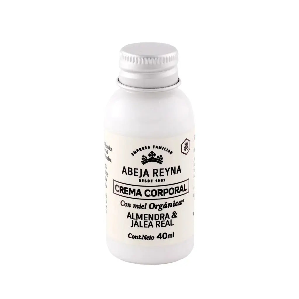 Crema Corporal Orgánica de Almendra y Jalea Real Abeja Reyna