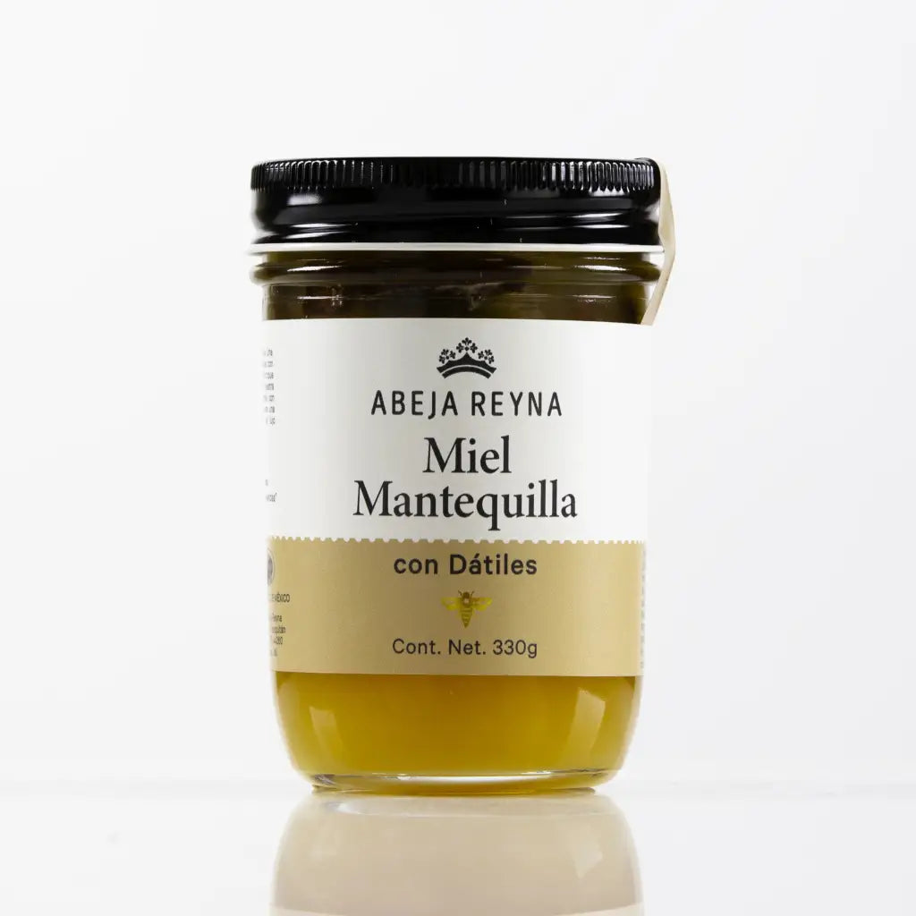 Miel Mantequilla con Dátiles - 330gr - Miel mantequilla