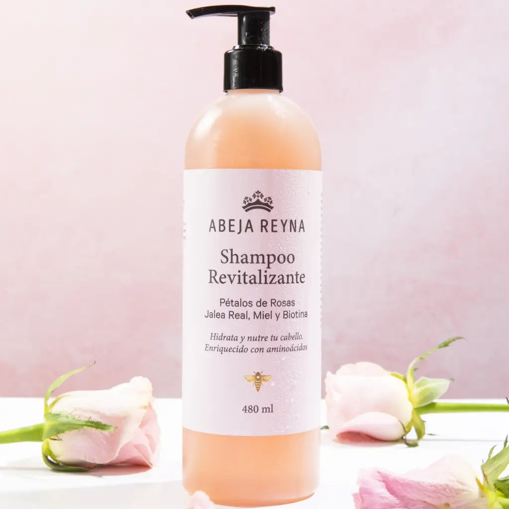 Shampoo Revitalizante de Pétalos de Rosas Jalea Real Miel