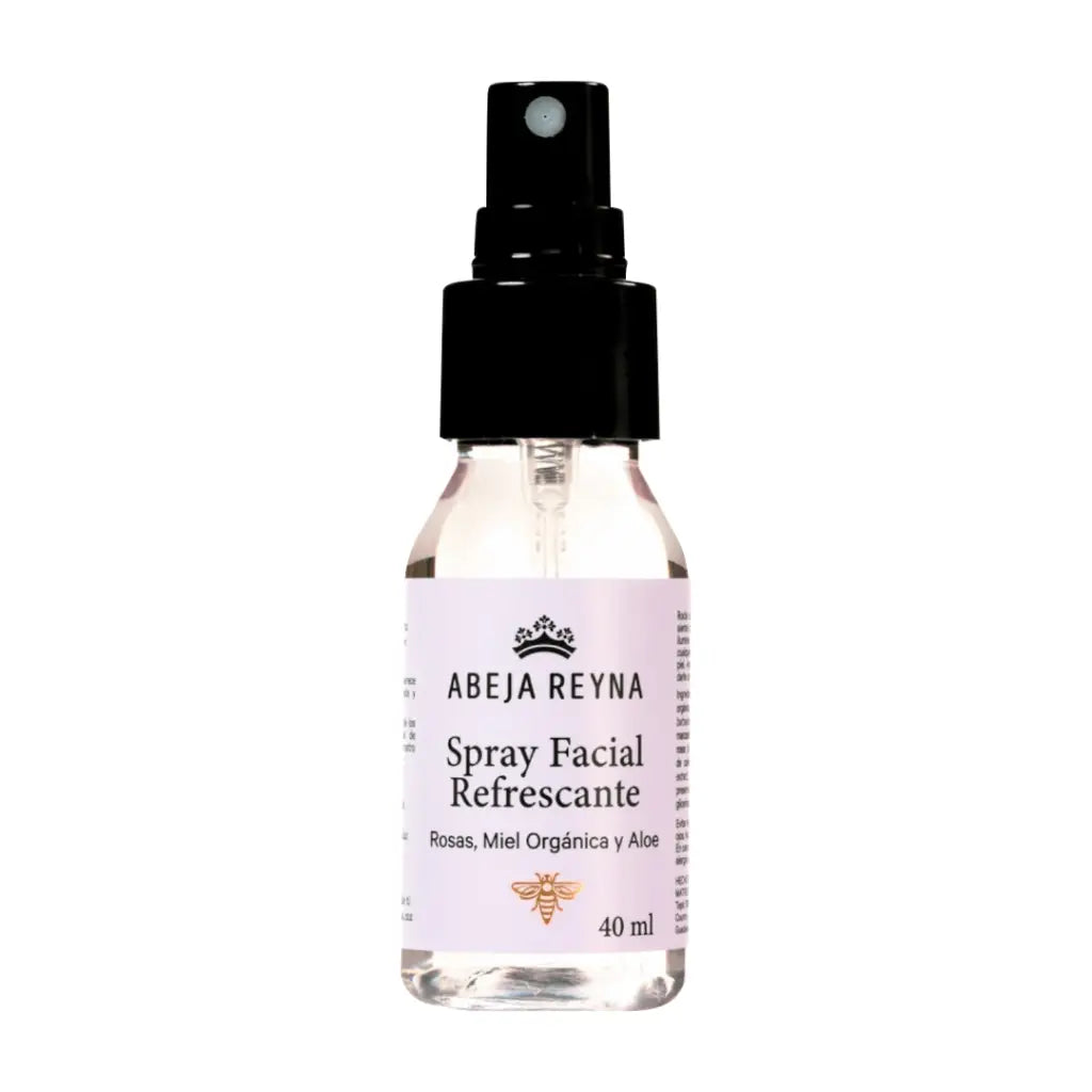 Spray refrescante de agua de rosas aloe vera y miel - 40ml